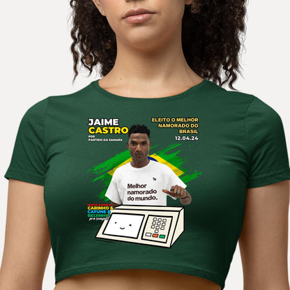 CROPPED PERSONALIZADO ELEITO MELHOR NAMORADO / MARIDO