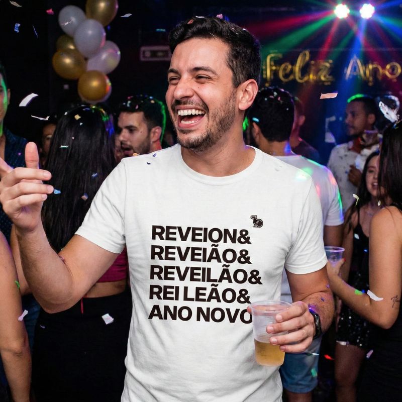 CAMISETA ANO NOVO RÉVEILLON