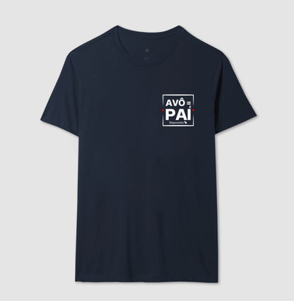 CAMISETA AVÔ É PAI AO QUADRADO