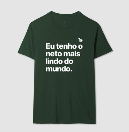 CAMISETA EU TENHO O NETO MAIS LINDO
