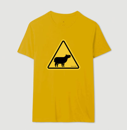 CAMISETA CUIDADO CAPIVARA