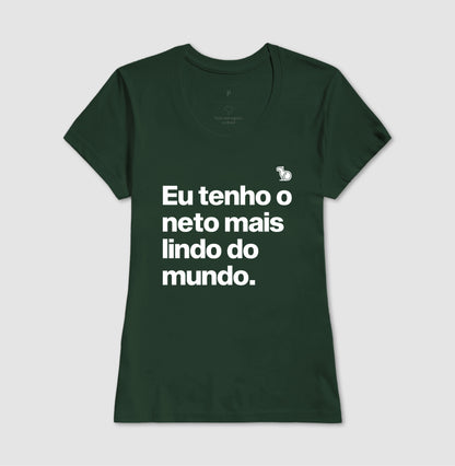 CAMISETA EU TENHO O NETO MAIS LINDO