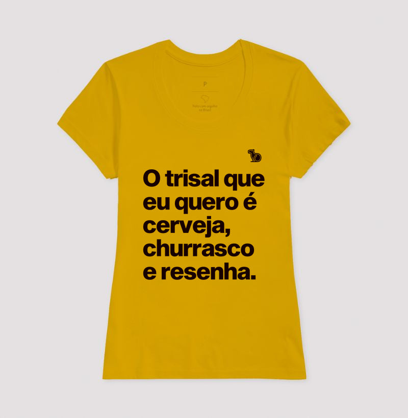 CAMISETA CERVEJA CHURRASCO E RESENHA