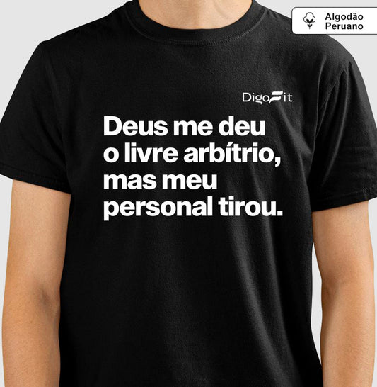 MEU PERSONAL TIROU MEU LIVRE ARBÍTRIO