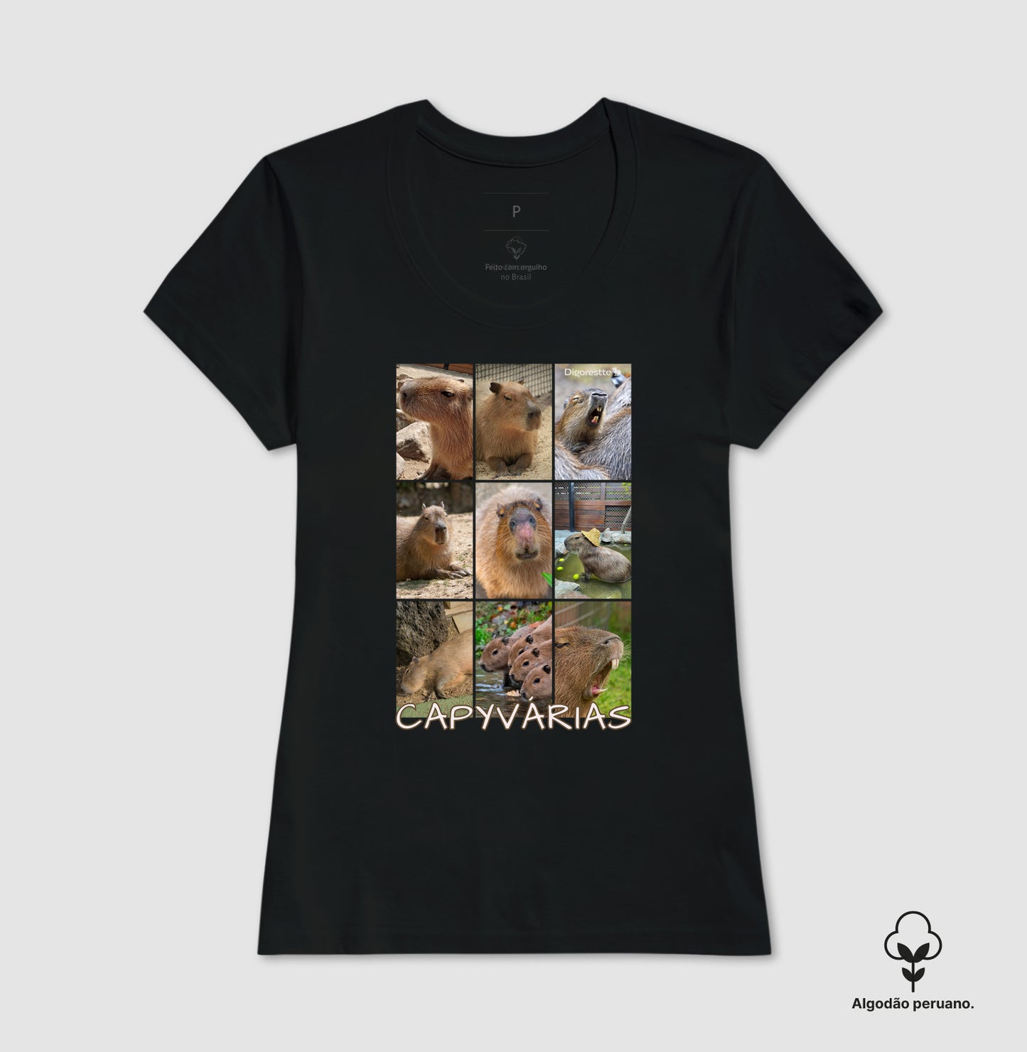 CAMISETA PRIME CAPIVÁRIAS