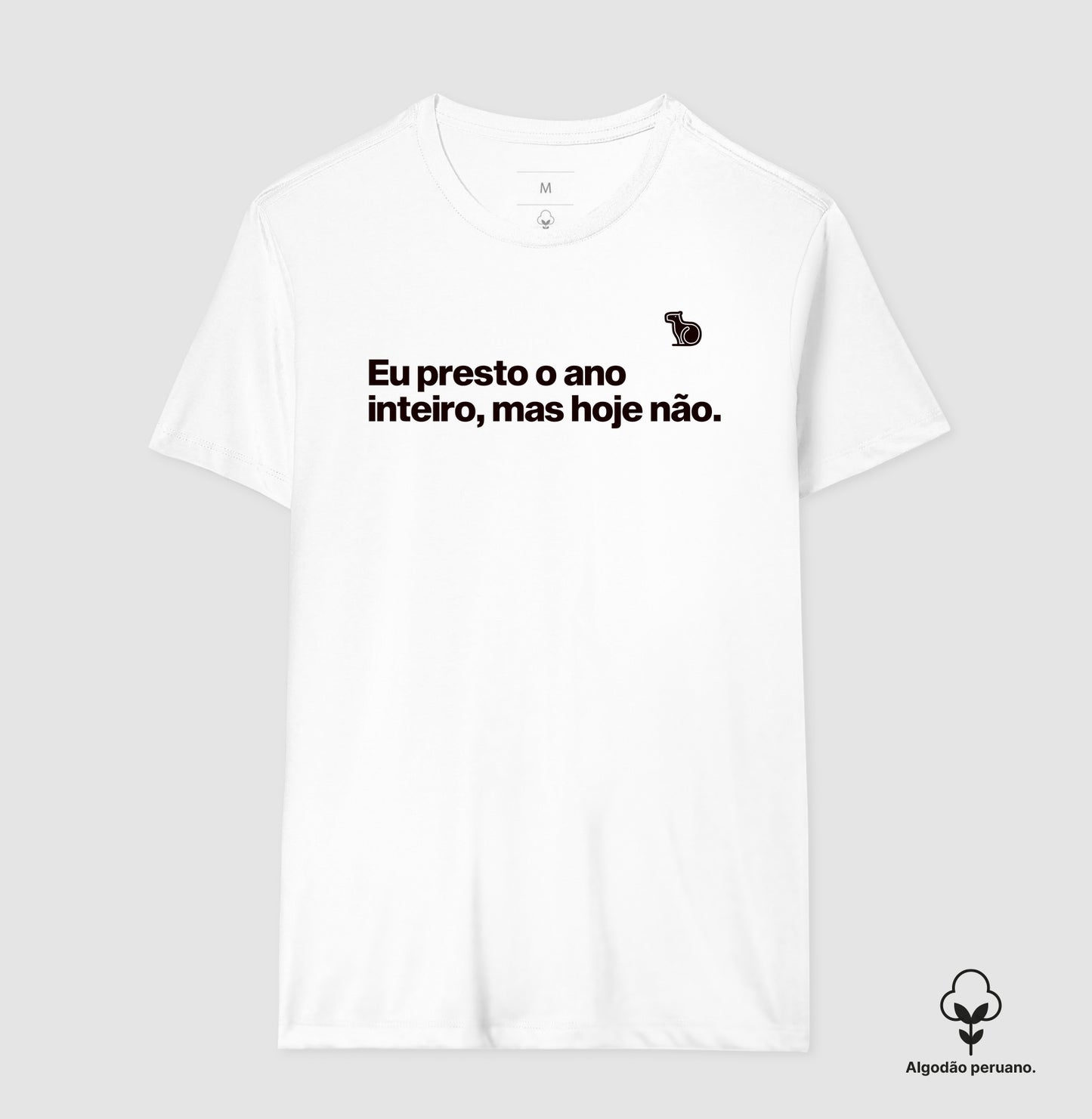 CAMISETA PRIME CARNAVAL EU PRESTO O ANO TODO