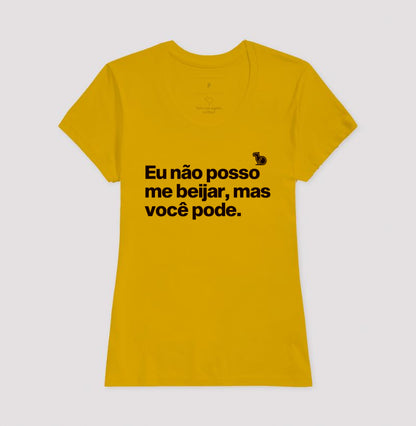 CAMISETA CARNAVAL VOCÊ PODE ME BEIJAR