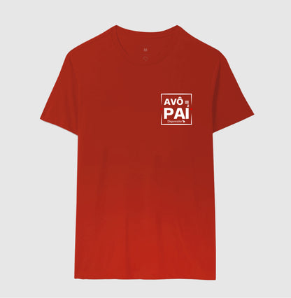 CAMISETA AVÔ É PAI AO QUADRADO