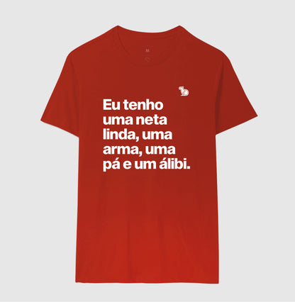 CAMISETA AVÔ COM ÁLIBI - NETA