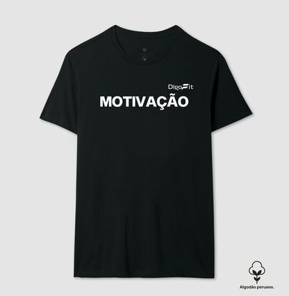 CAMISETA ALGODÃO PERUANO ACADEMIA MOTIVAÇÃO