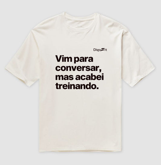 OVERSIZED ACADEMIA VIM PARA CONVERSAR