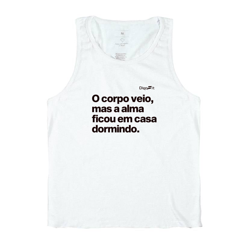 REGATA ACADEMIA O CORPO VEIO MAS A ALMA FICOU EM CASA