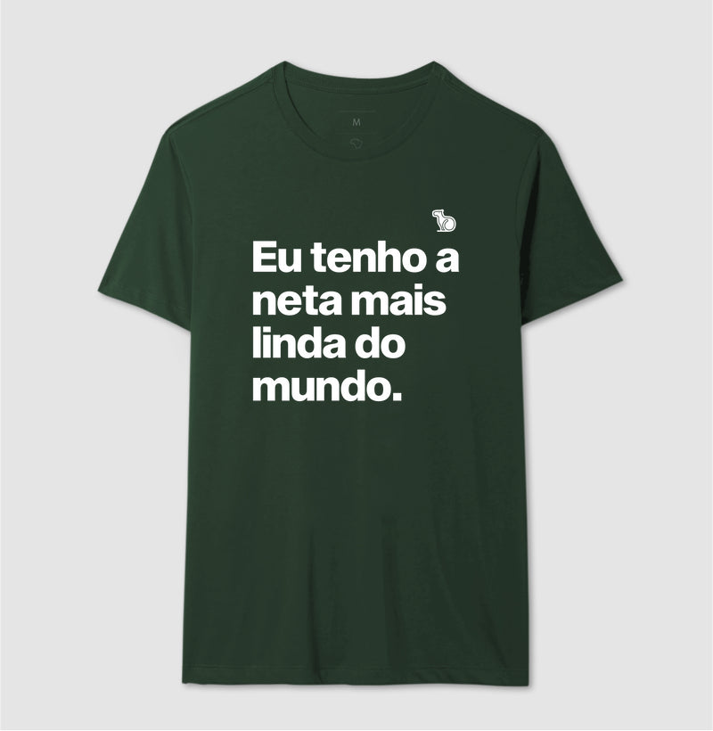 CAMISETA TENHO UMA NETA LINDA