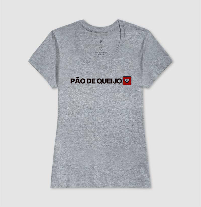 CAMISETA CASAL PÃO DE QUEIJO
