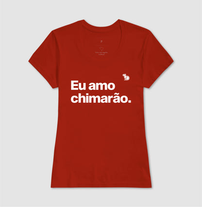 CAMISETA CASAL EU AMO CHIMARRÃO