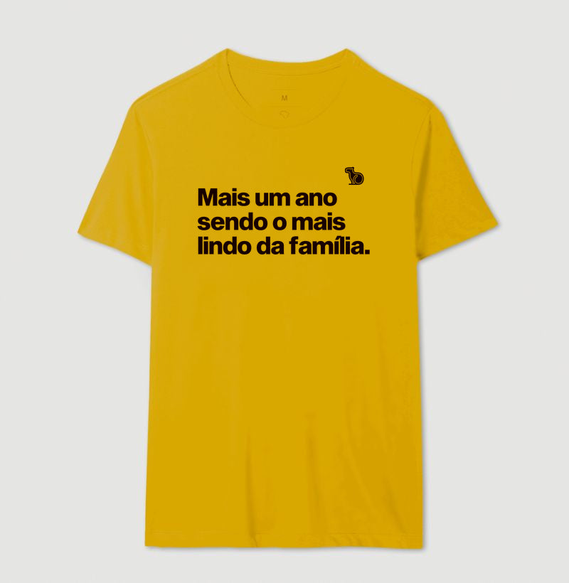 CAMISETA ANO NOVO MAIS UM ANO SENDO O MAIS LINDO