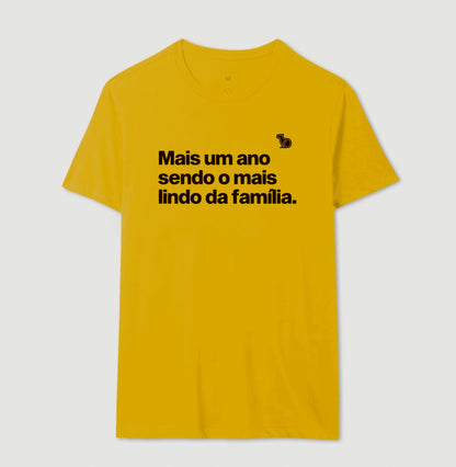 CAMISETA ANO NOVO MAIS UM ANO SENDO O MAIS LINDO