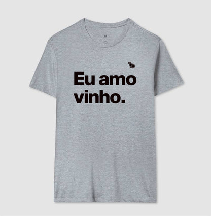 CAMISETA CASAL EU AMO VINHO