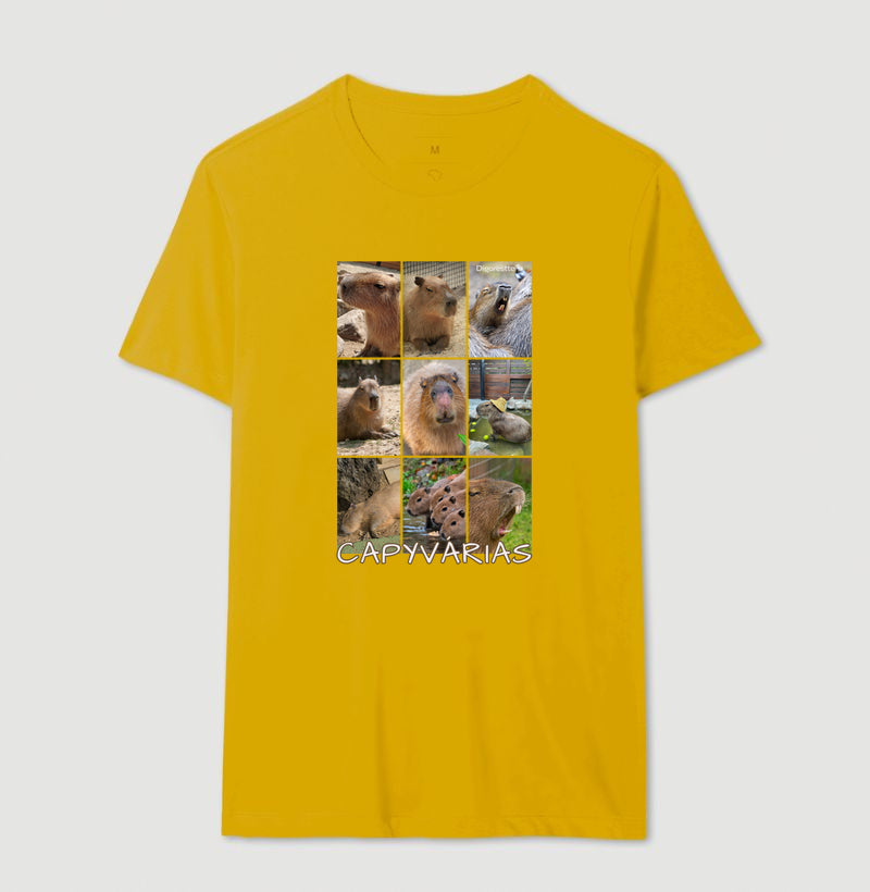 CAMISETA CAPIVÁRIAS