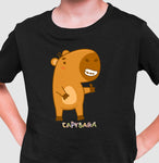 CAMISETA INFANTIL CAPIVARA FELIZ