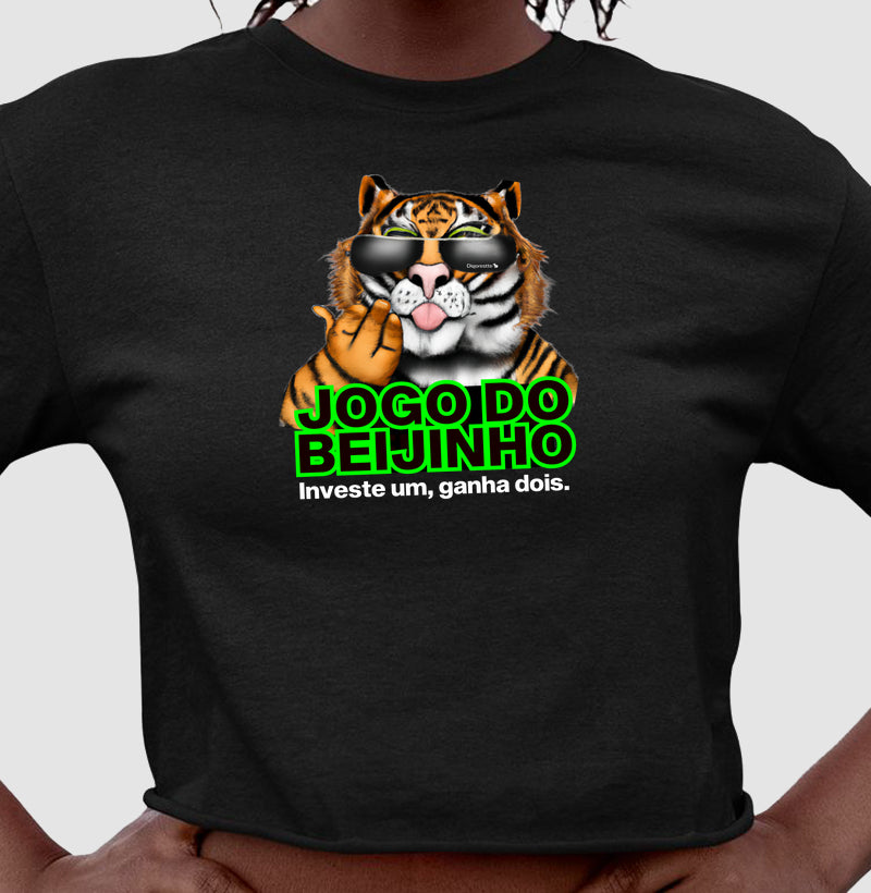 CAMISETA / REGATA / CROPPED CARNAVAL JOGO DO BEIJINHO