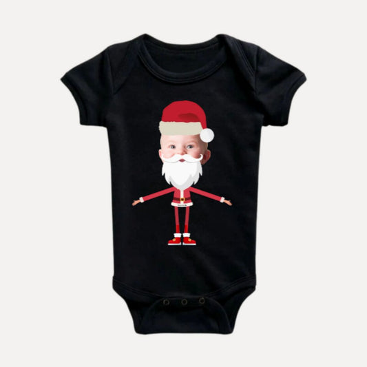 BODY INFANTIL PERSONALIZADO NATAL EU NOEL