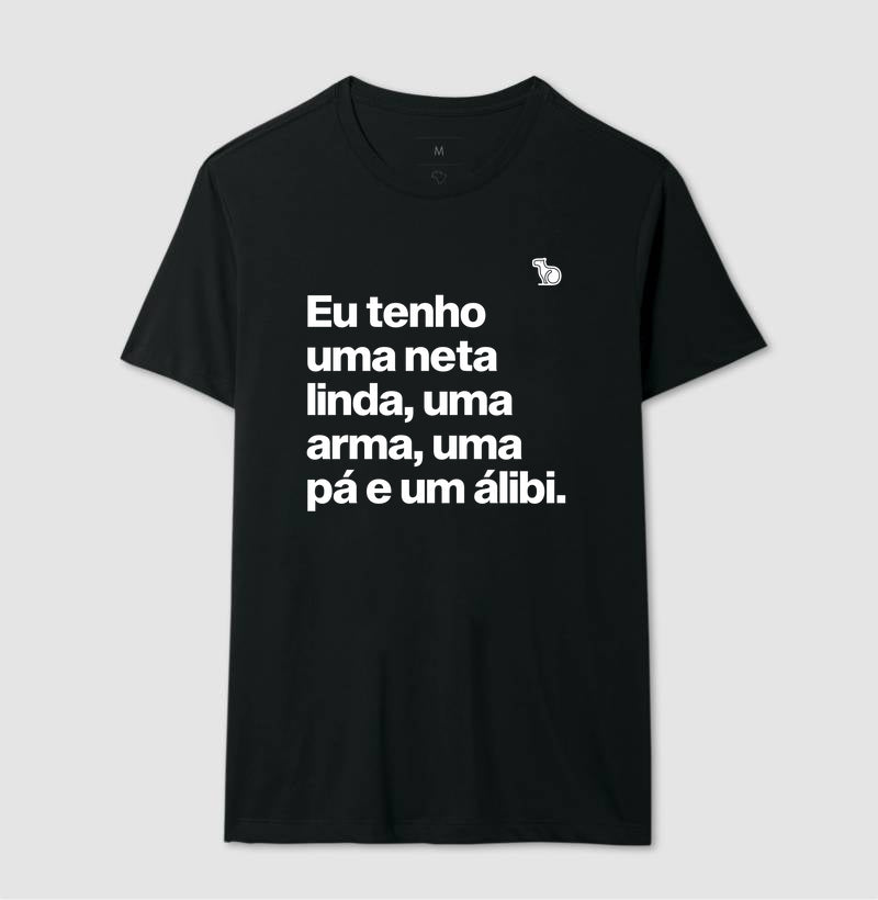 CAMISETA AVÔ COM ÁLIBI - NETA