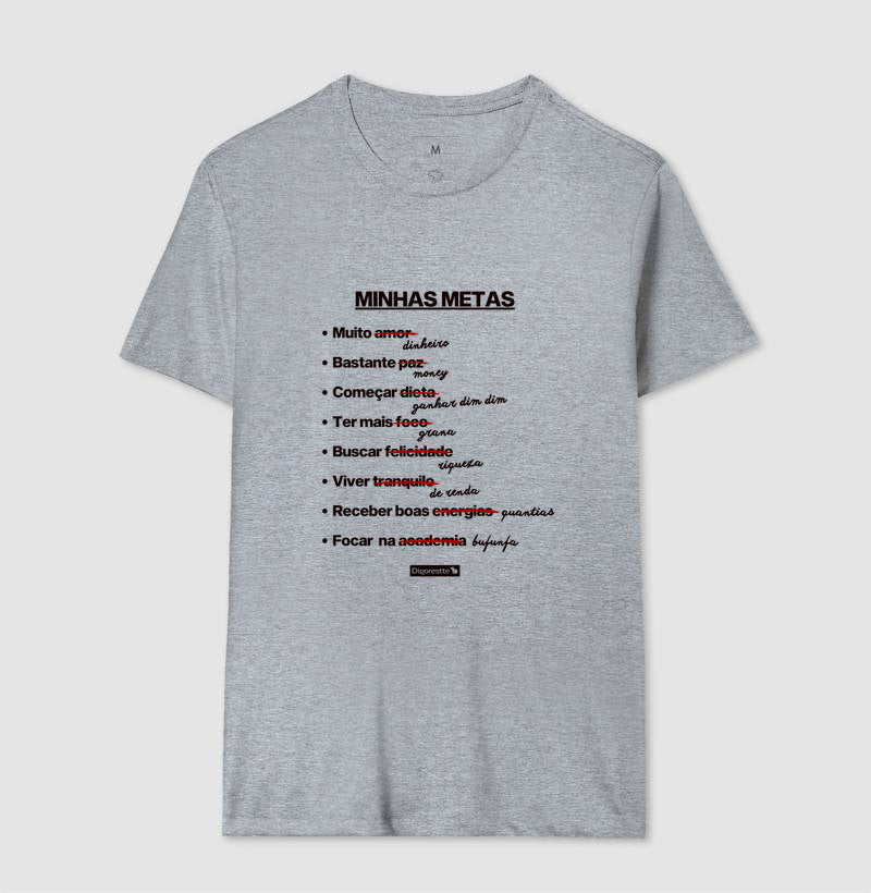 CAMISETA ANO NOVO MINHAS METAS