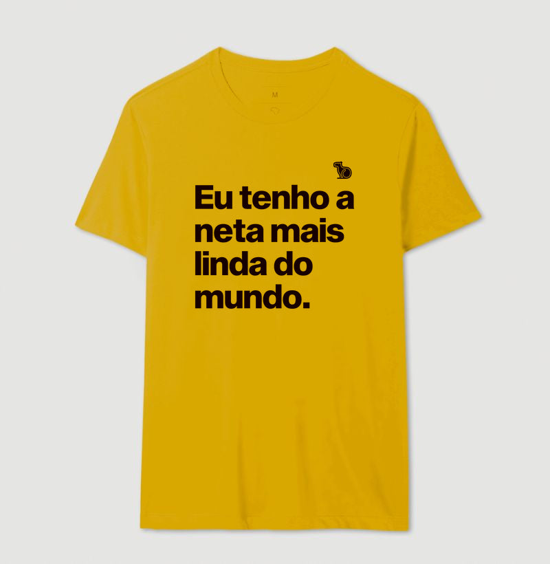 CAMISETA TENHO UMA NETA LINDA