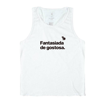 CAMISETA REGATA CARNAVAL FANTASIADA DE GOSTOSA