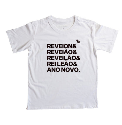 CAMISETA INFANTIL ANO NOVO RÉVEILLON