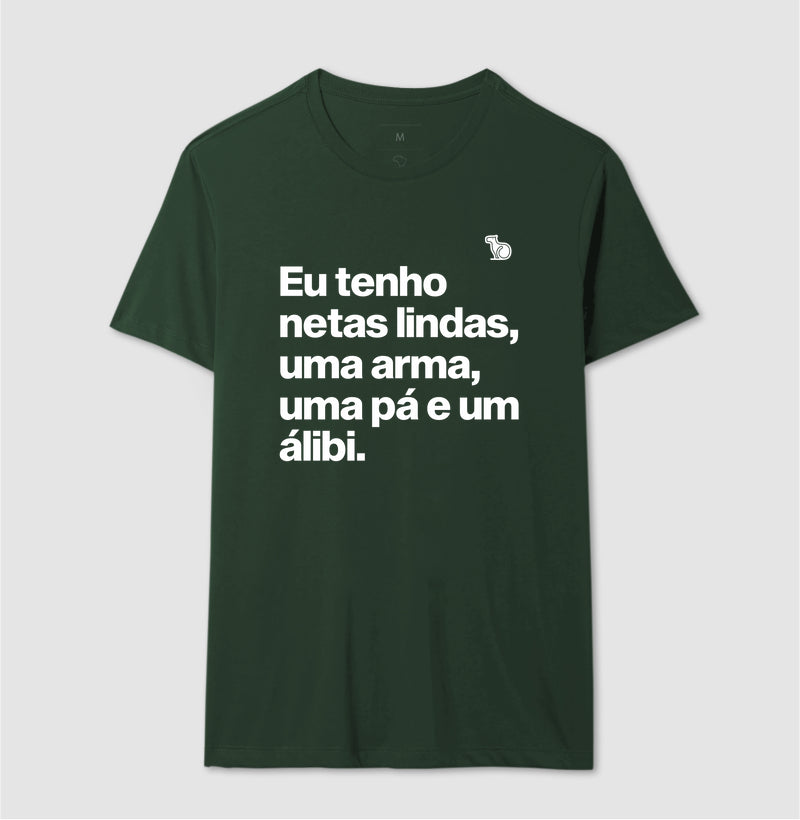 CAMISETA AVÔ COM ÁLIBI - NETAS