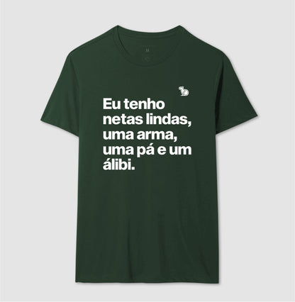 CAMISETA AVÔ COM ÁLIBI - NETAS