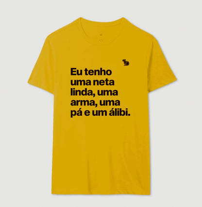 CAMISETA AVÔ COM ÁLIBI - NETA