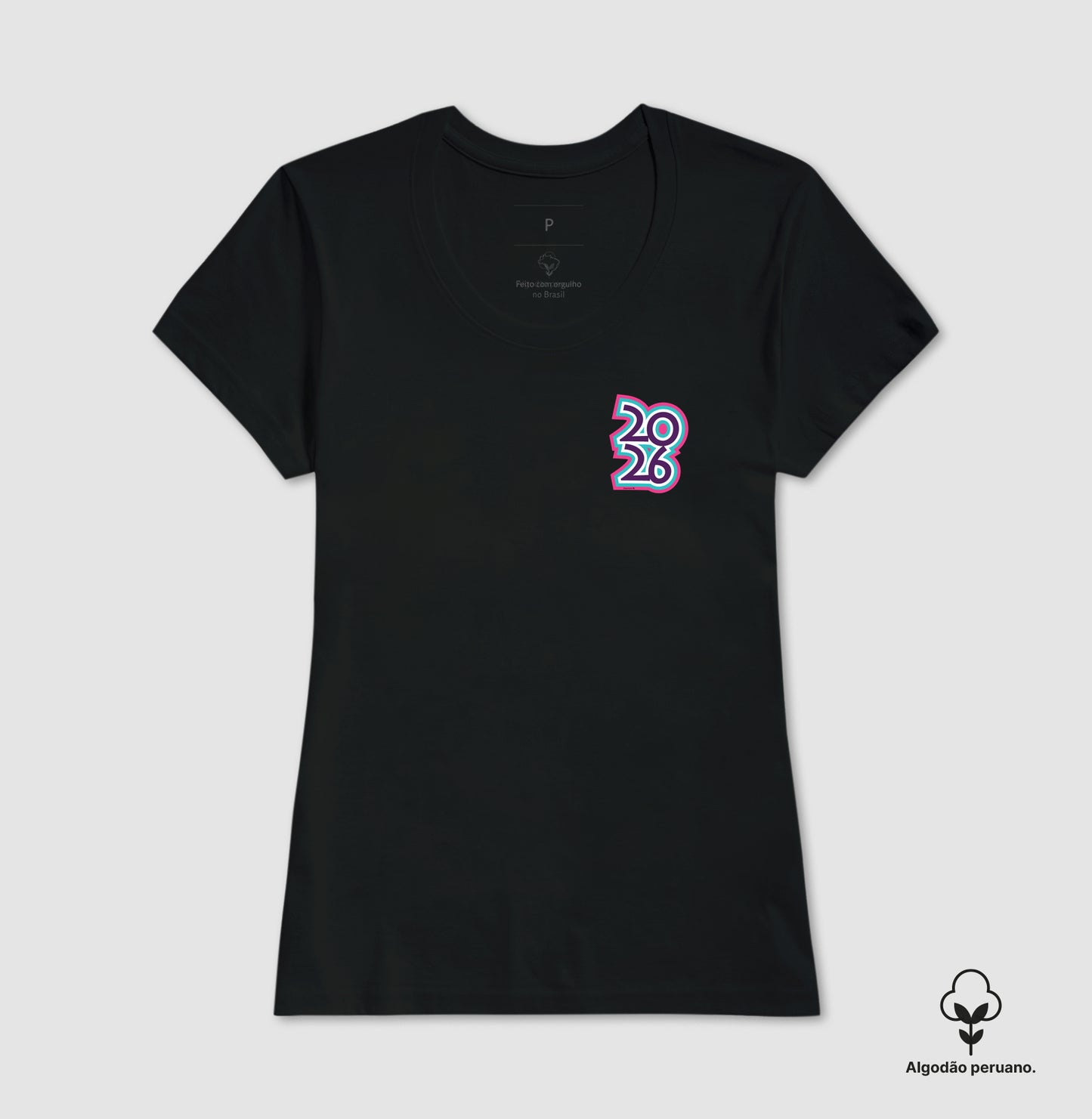 CAMISETA ALGODÃO PERUANO ANO NOVO