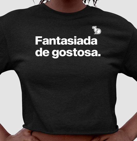 CROPPED CARNAVAL FANTASIADA DE GOSTOSA