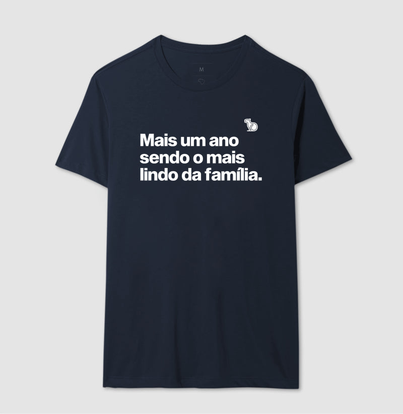 CAMISETA ANO NOVO MAIS UM ANO SENDO O MAIS LINDO