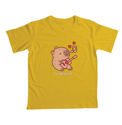 CAMISETA INFANTIL CAPY MUSIC