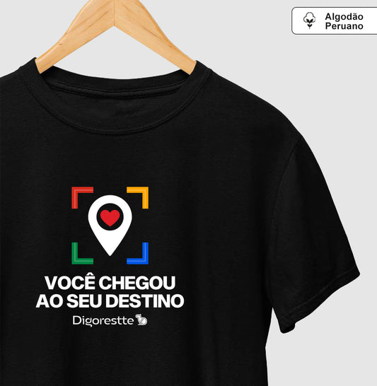 CAMISETA PRIME CARNAVAL VOCÊ CHEGOU AO SEU DESTINO