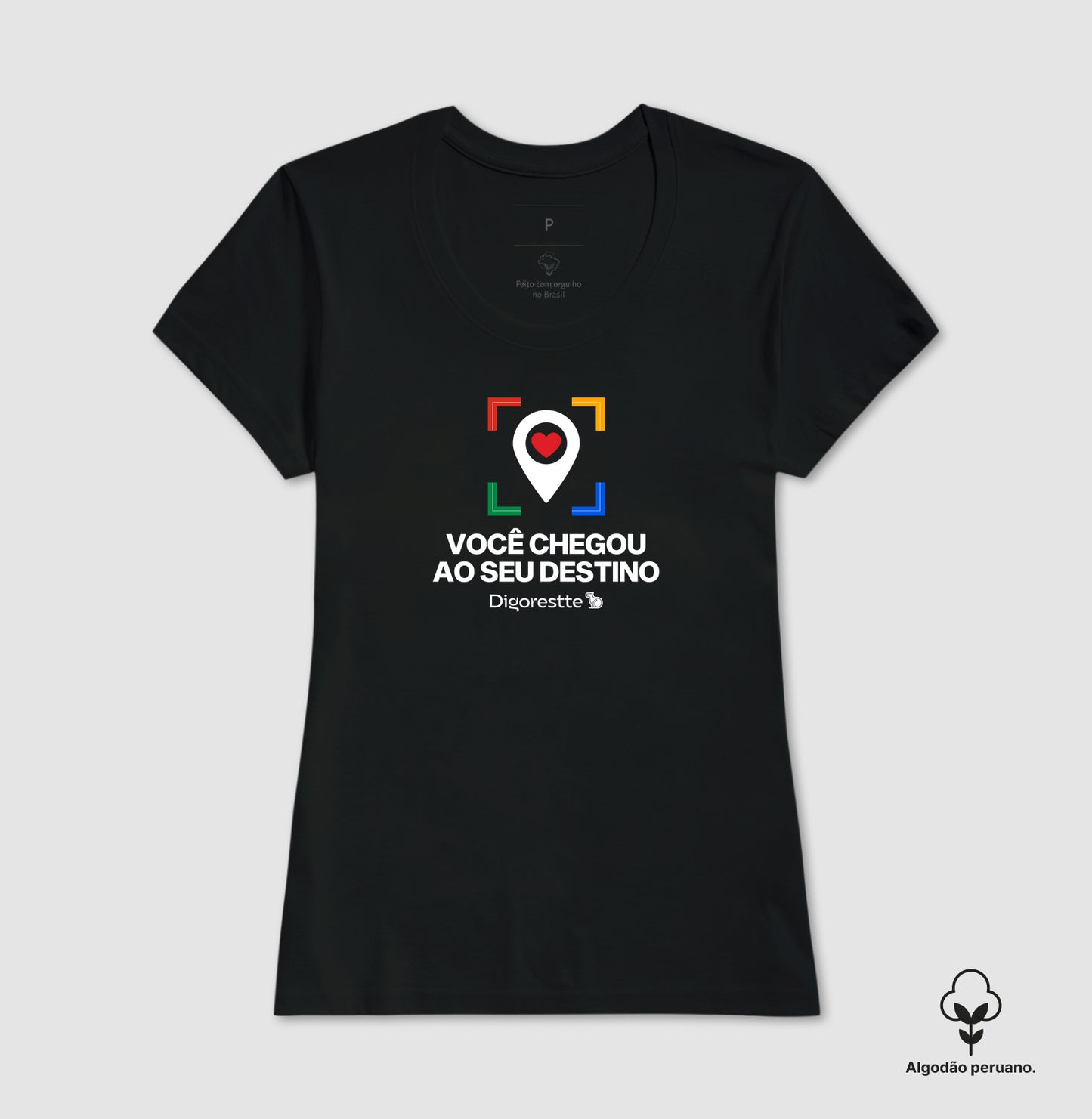 CAMISETA PRIME CARNAVAL VOCÊ CHEGOU AO SEU DESTINO