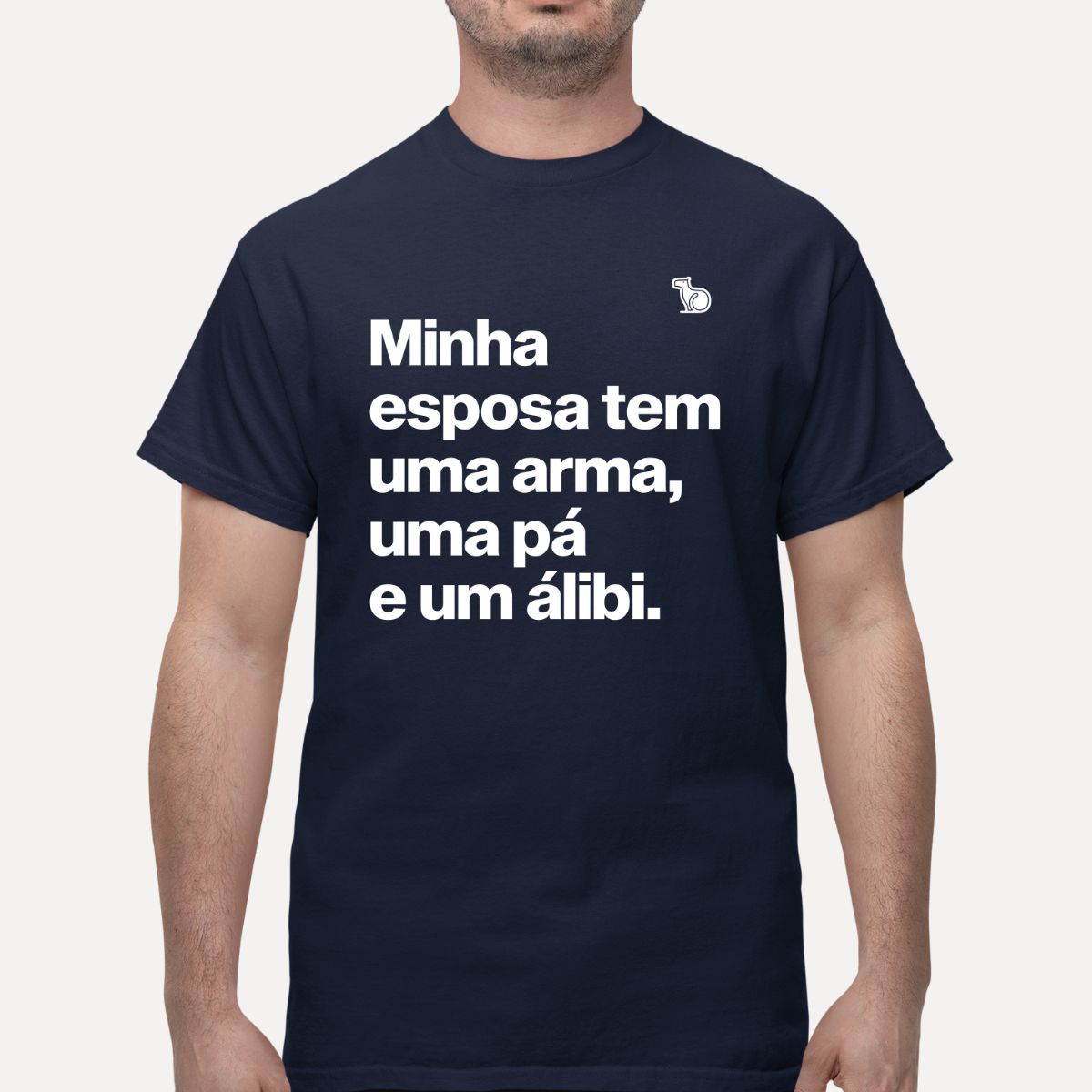 CAMISETA ESPOSA COM ÁLIBI