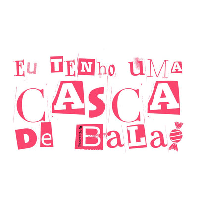 CAMISETA EU TENHO UM CASCA DE BALA