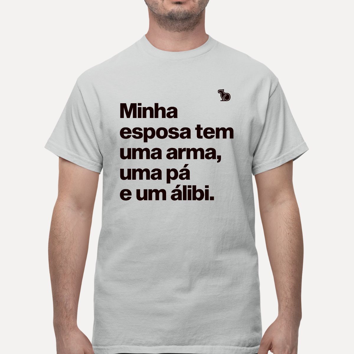 CAMISETA ESPOSA COM ÁLIBI