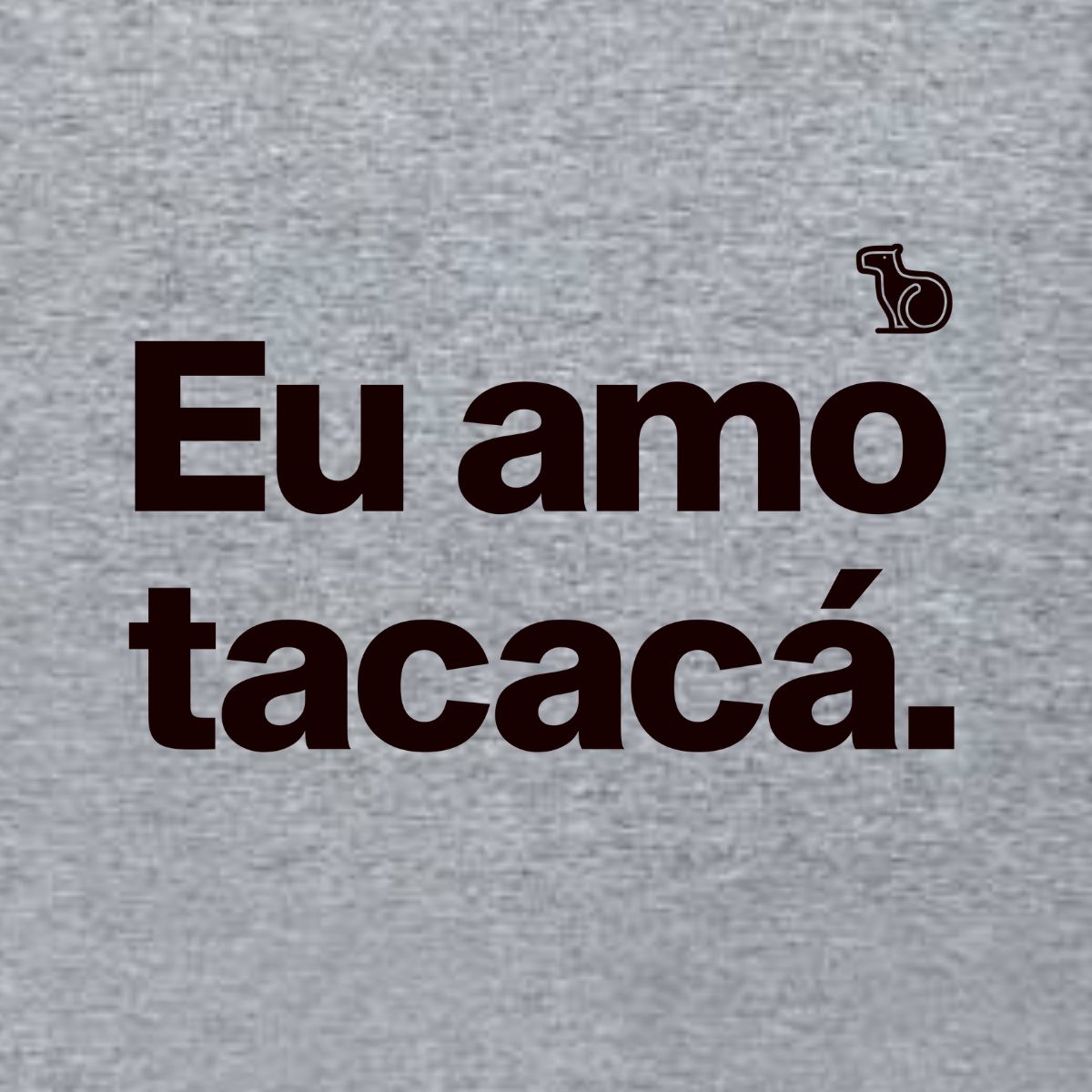 CAMISETA CASAL EU AMO TACACÁ