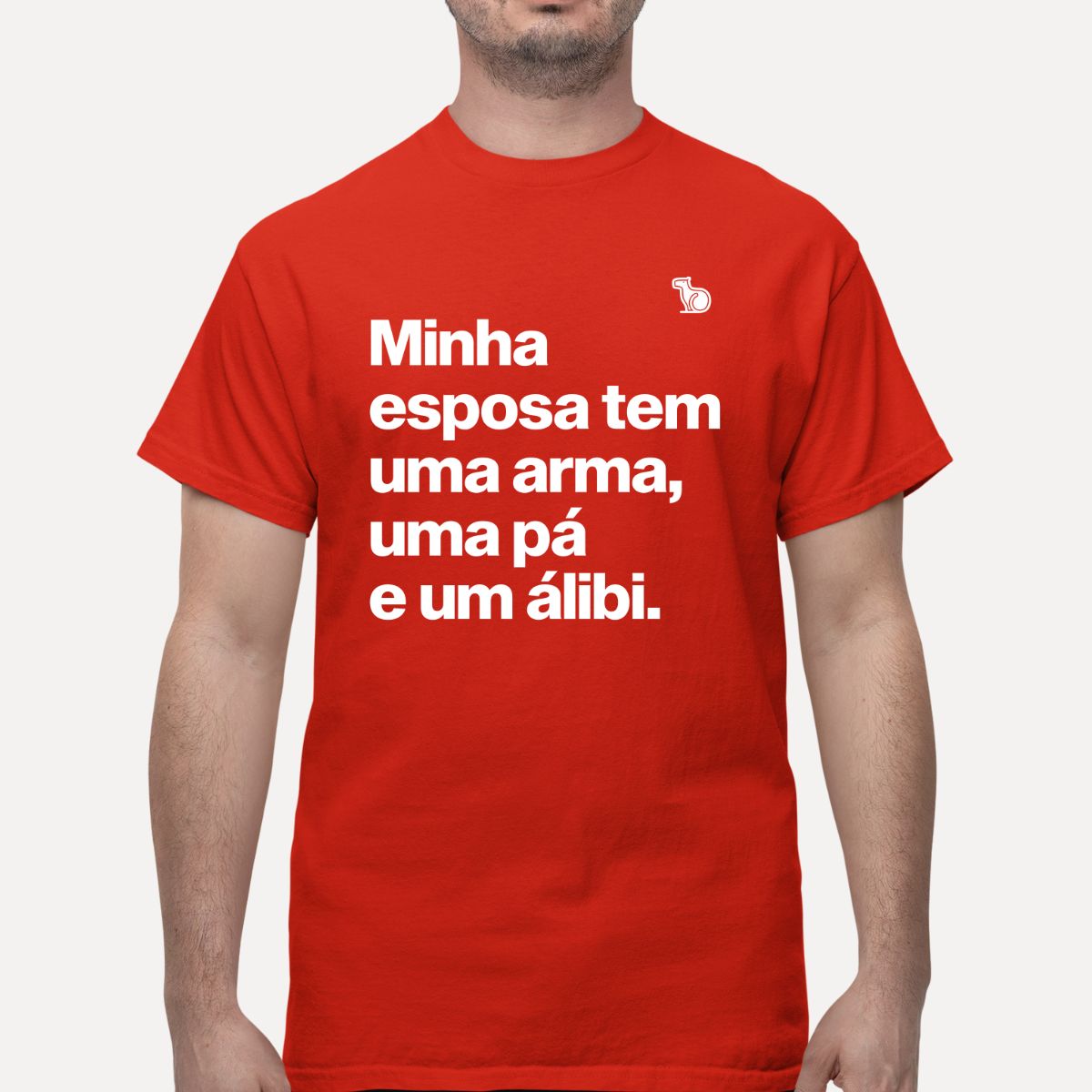 CAMISETA ESPOSA COM ÁLIBI