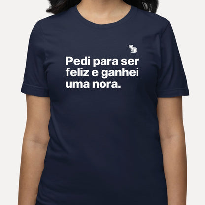 CAMISETA GANHEI UM GENRO / NORA