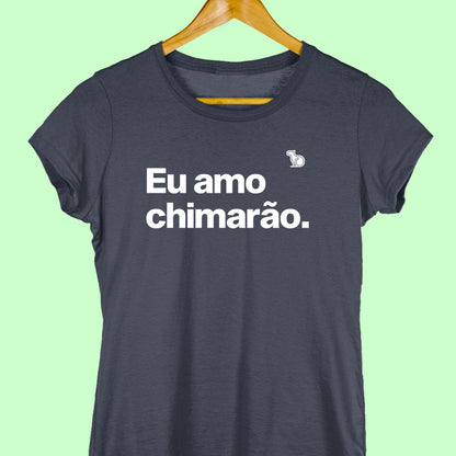 CAMISETA CASAL 01 - EU AMO CHIMARRÃO