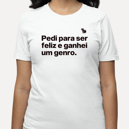 CAMISETA GANHEI UM GENRO / NORA