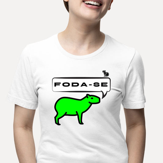 CAMISETA CAPIVARA ESTRESSADA