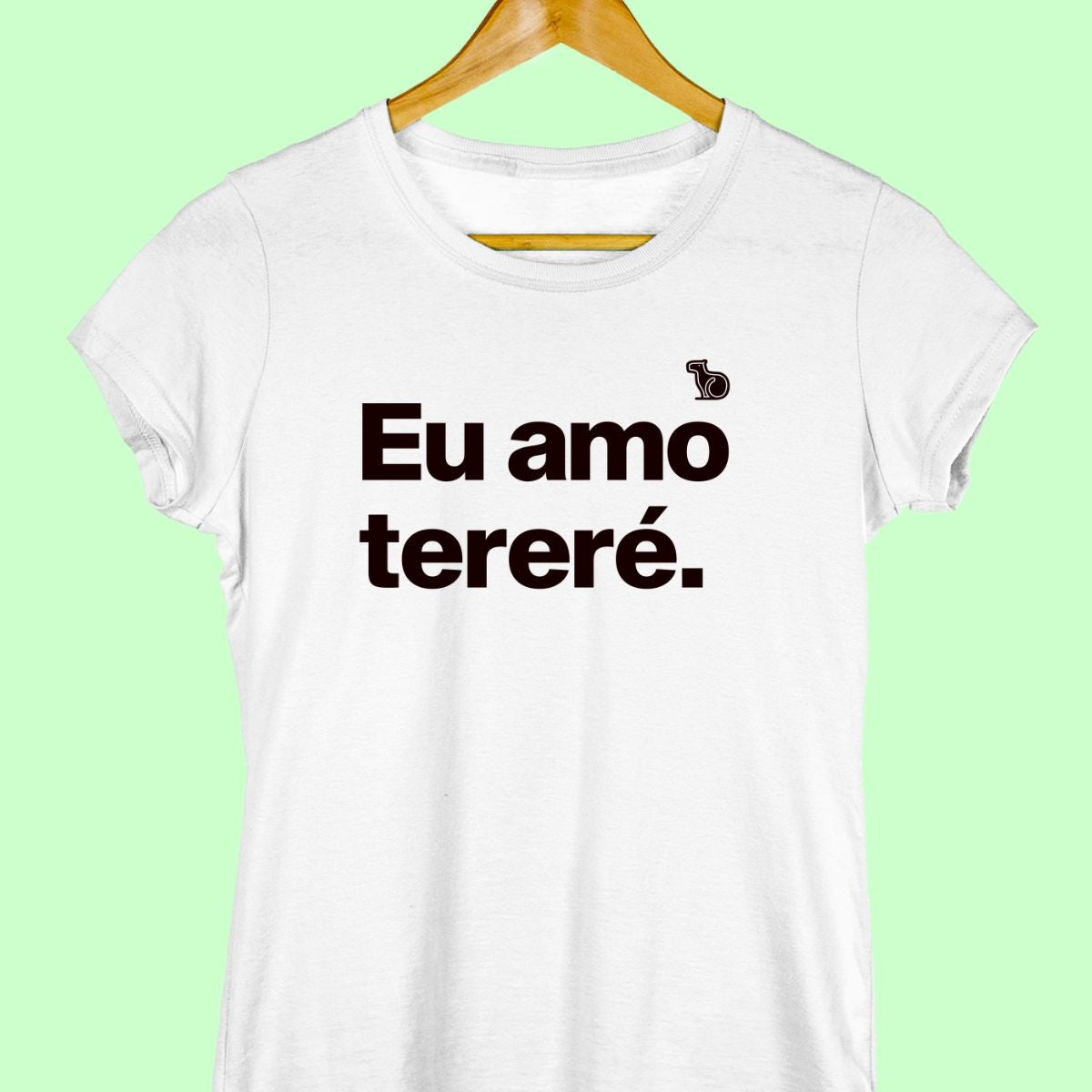 CAMISETA CASAL 01 - EU AMO TERERÉ